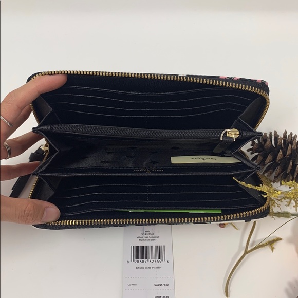 Kate Spade Wilson Road Botanical Neda Wallet - Picture 4 of 4